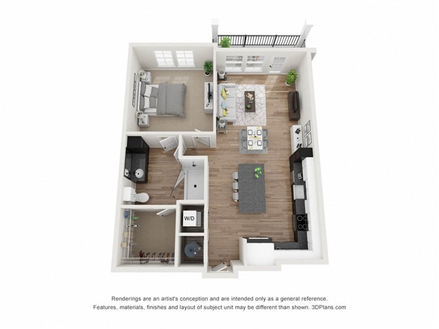 The Gaffer floor plan
