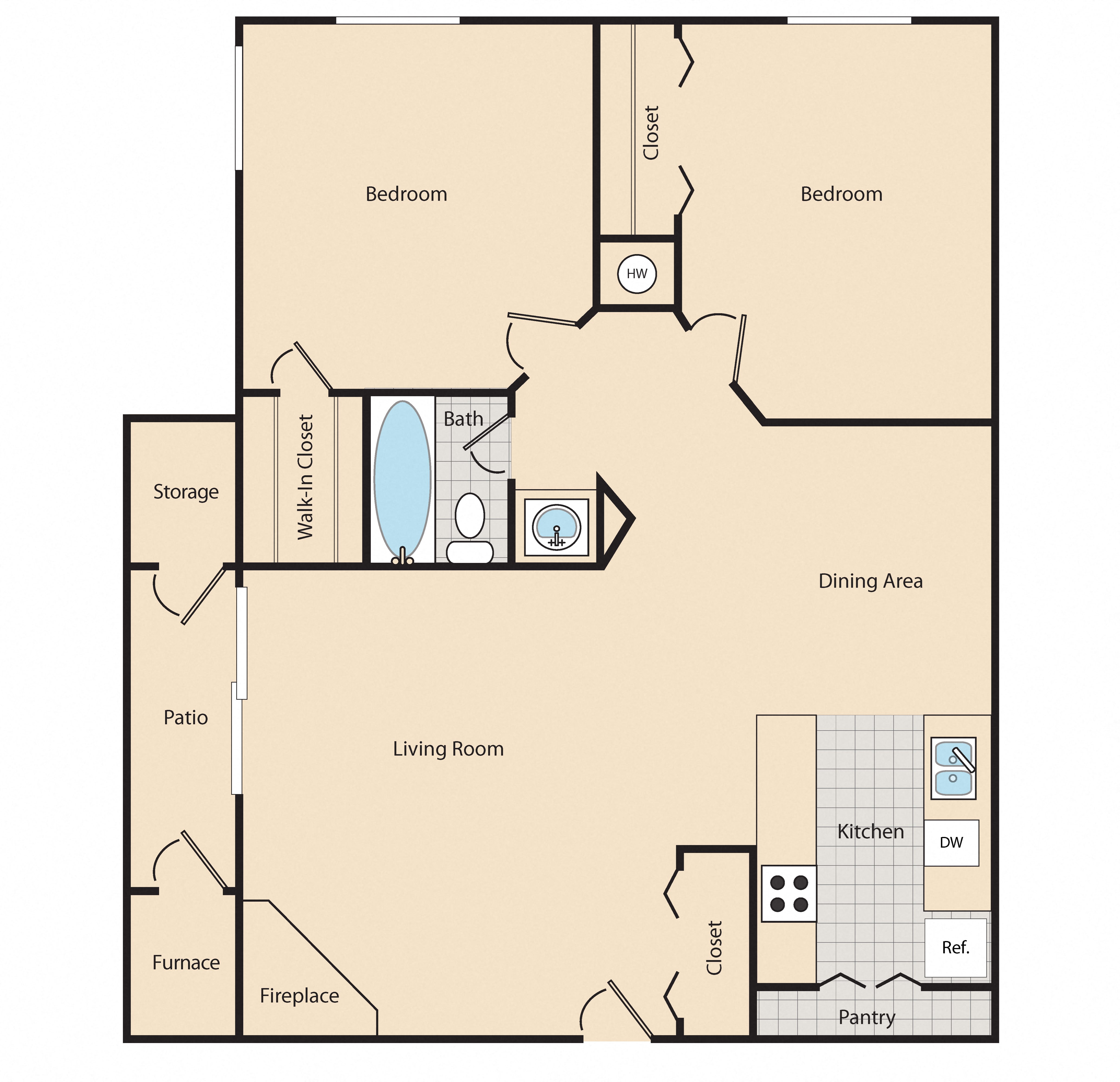 Apartment Floor Plans and Layouts Concordia Apartments