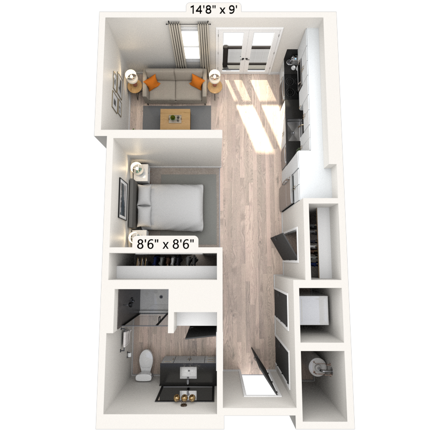 S5 0x1 567 SF-FP floor plan