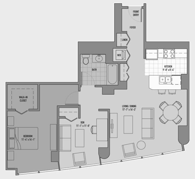 Floor Plan Image of Apartment Apt 0703