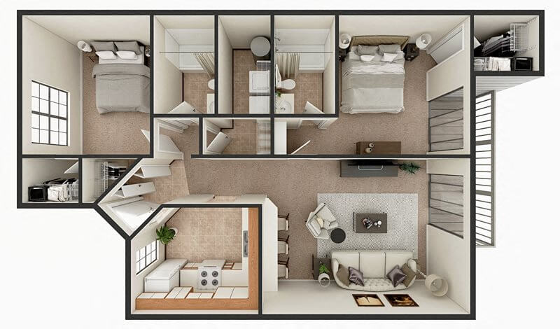 Cambridge floor plan