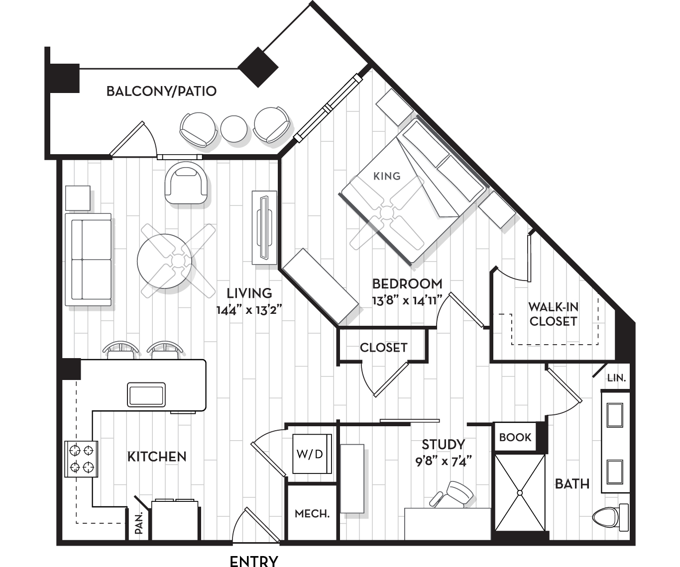 The Indigo floor plan