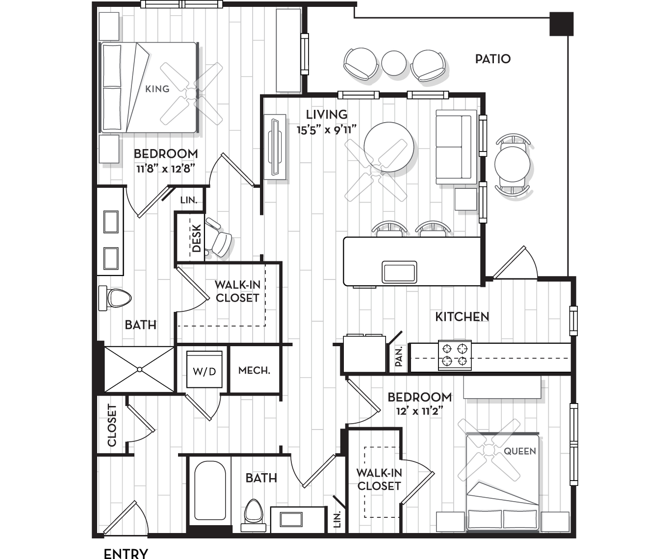 The Sound floor plan