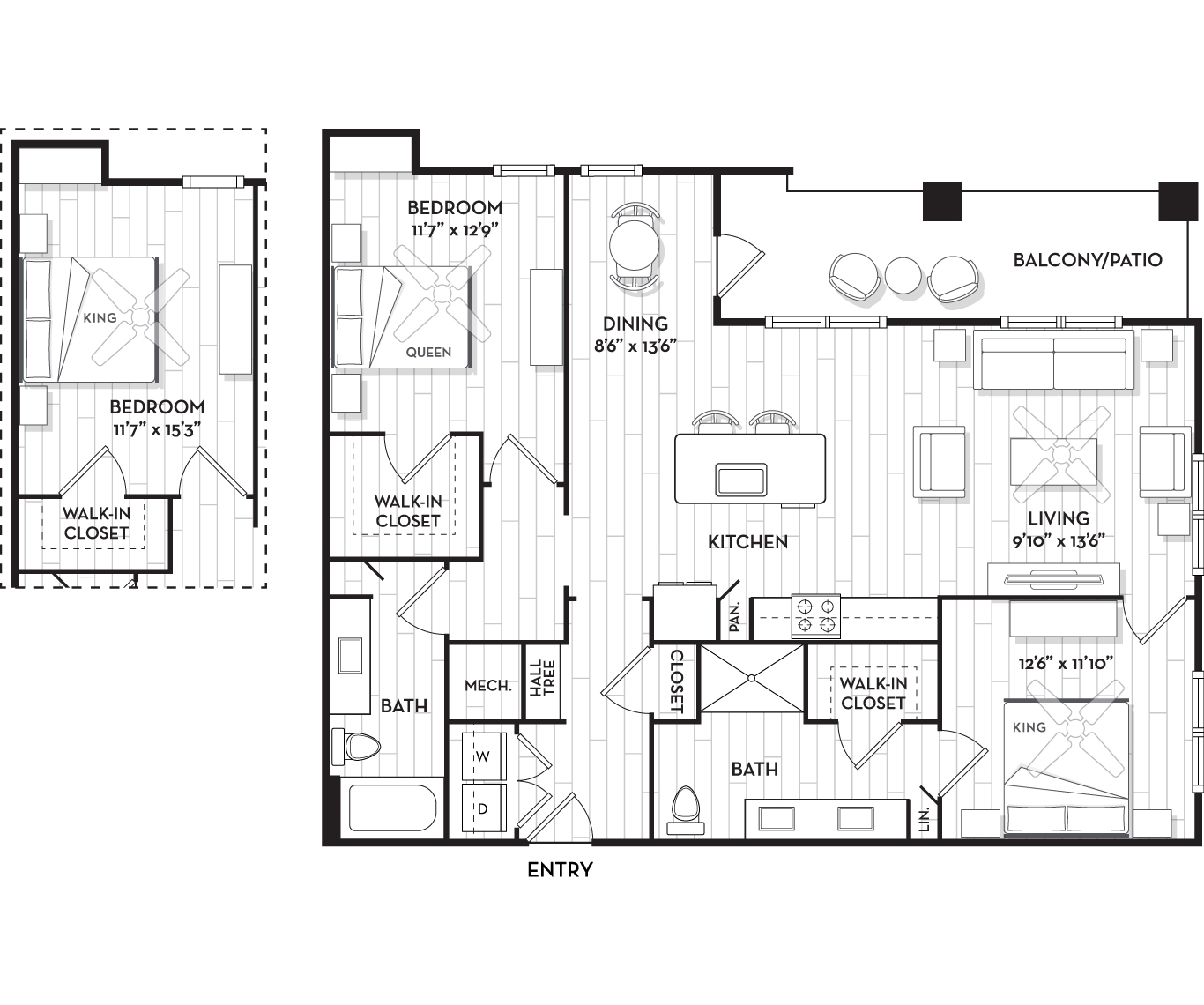 The Seabrook floor plan