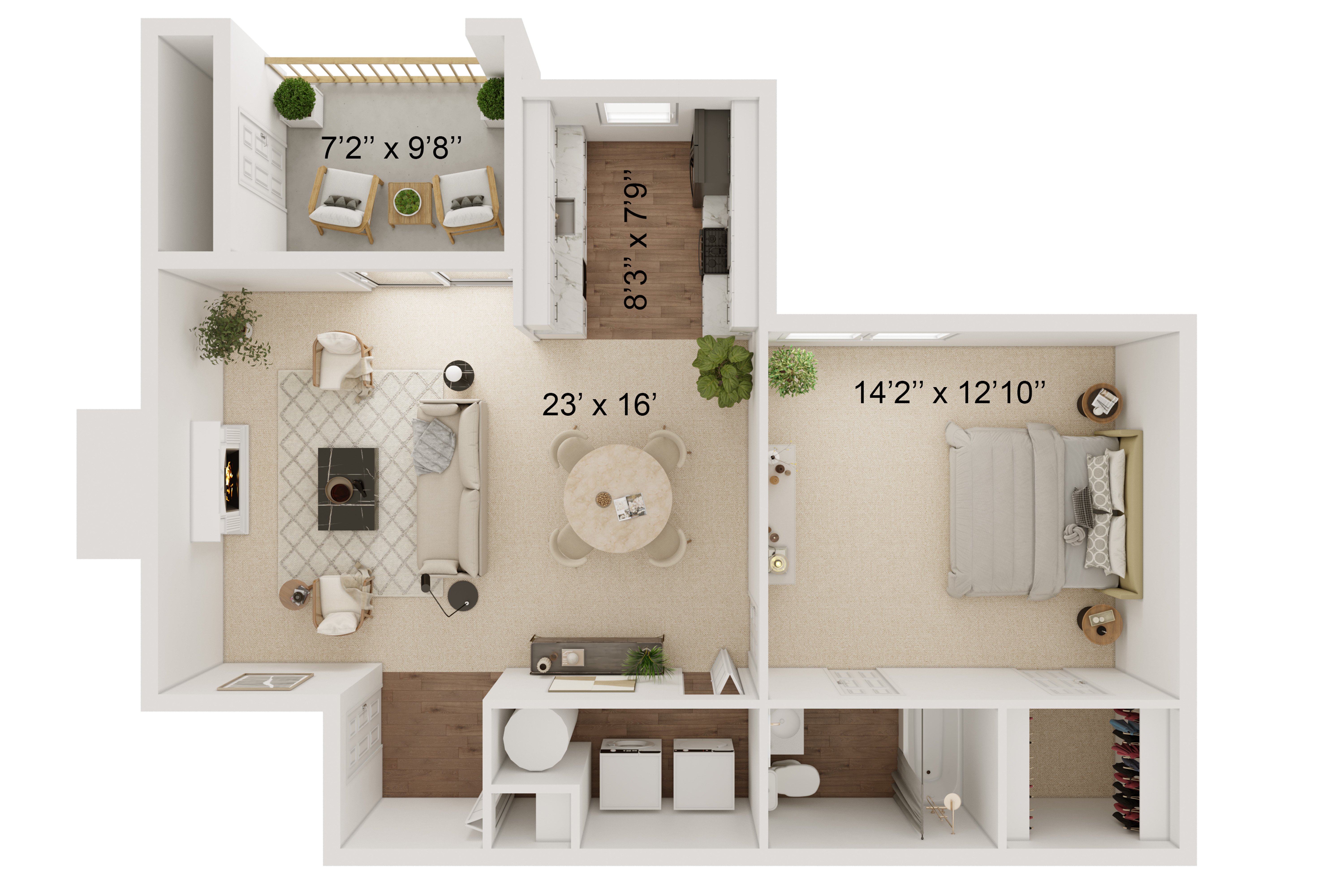 Bray Reno Quartz A1B floor plan