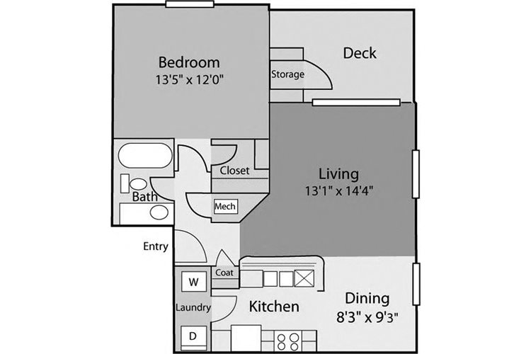 Cameron A1B floor plan