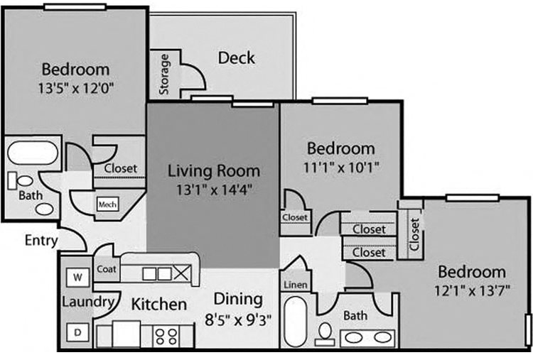 Morton Reno Quartz C2A floor plan