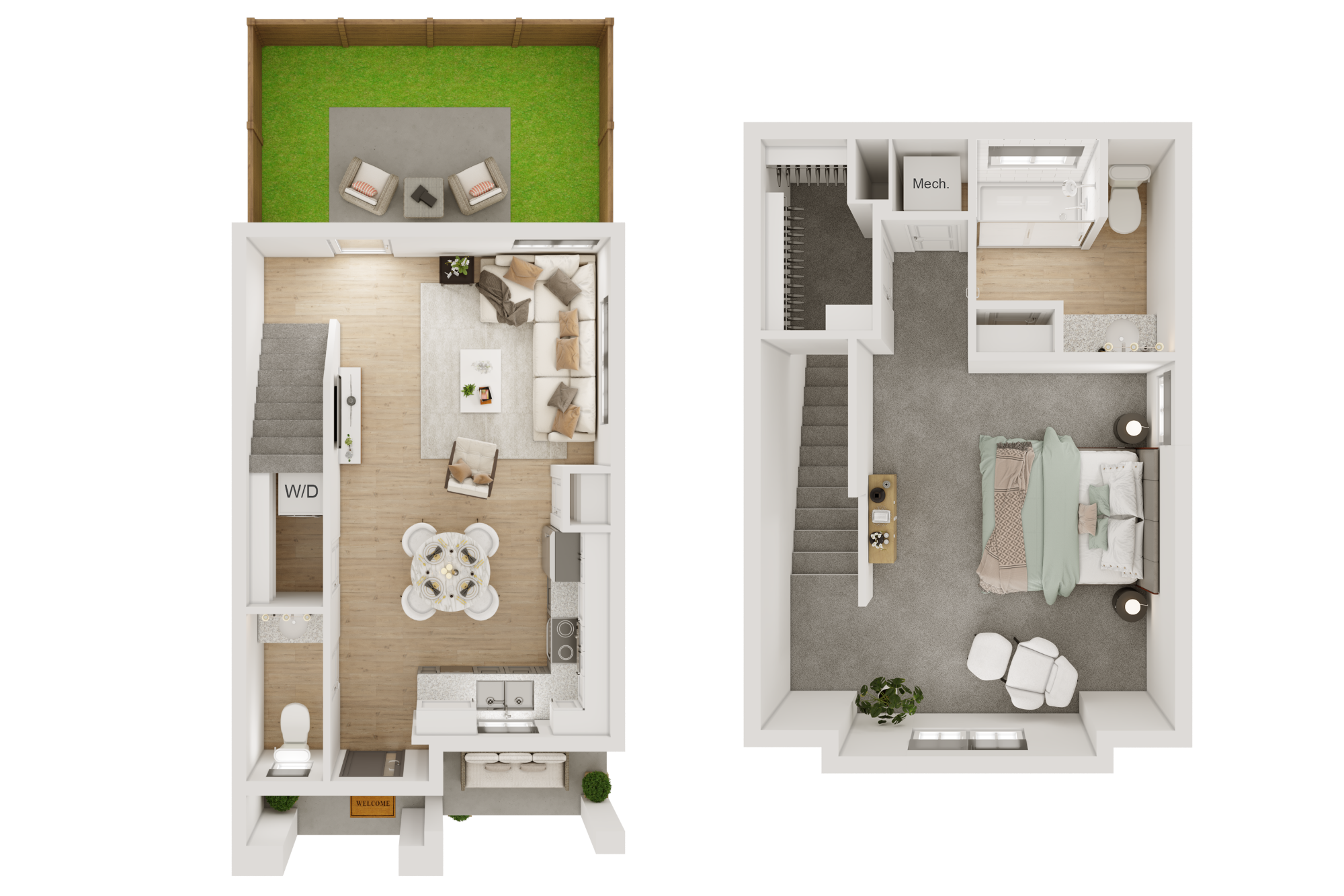 A2 floor plan