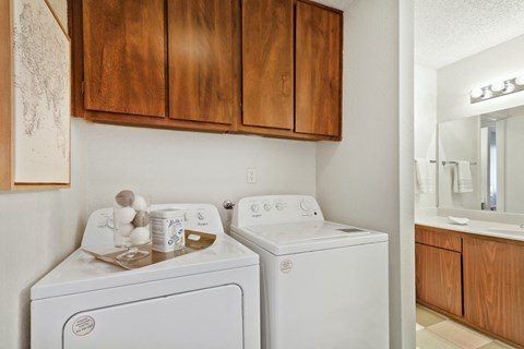 Washer & Dryer in Suntree apartment
