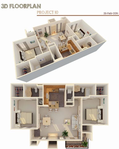 2 Bedroom 2 Bath