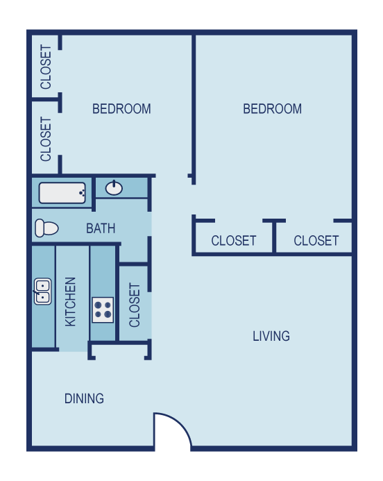 B1 Floor Plan B1 Floor Plan at The Entro, Texas