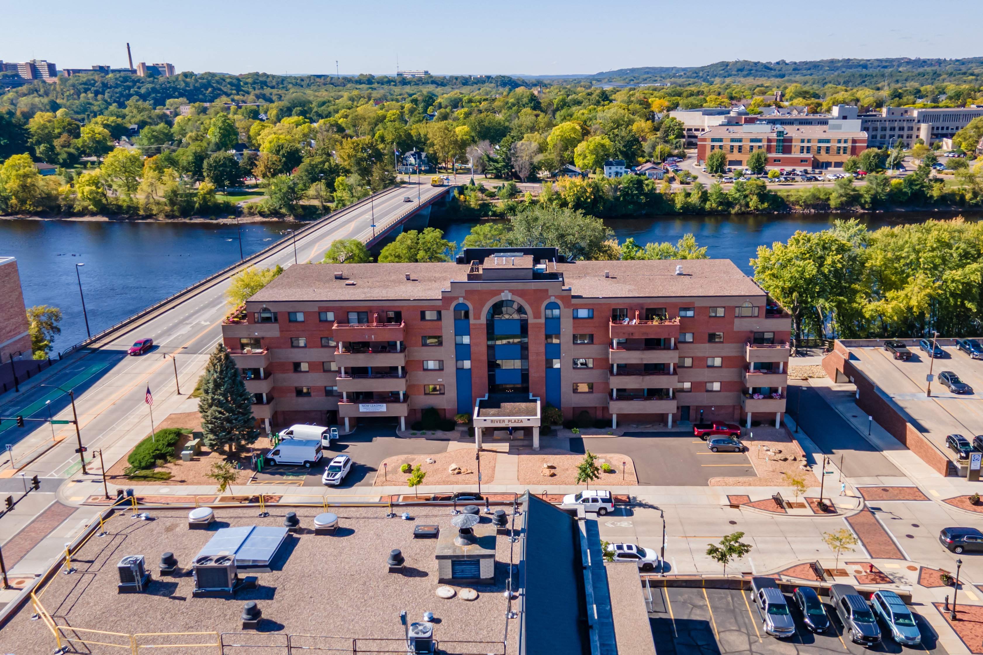 River Plaza Aerial View