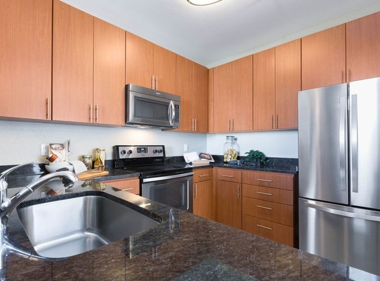 apartment interior kitchen