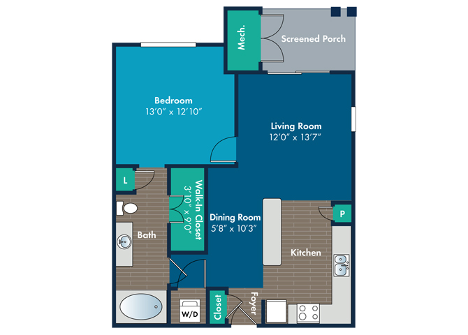 1, 2 & 3 Bedroom Apartments in Lexington Park, MD