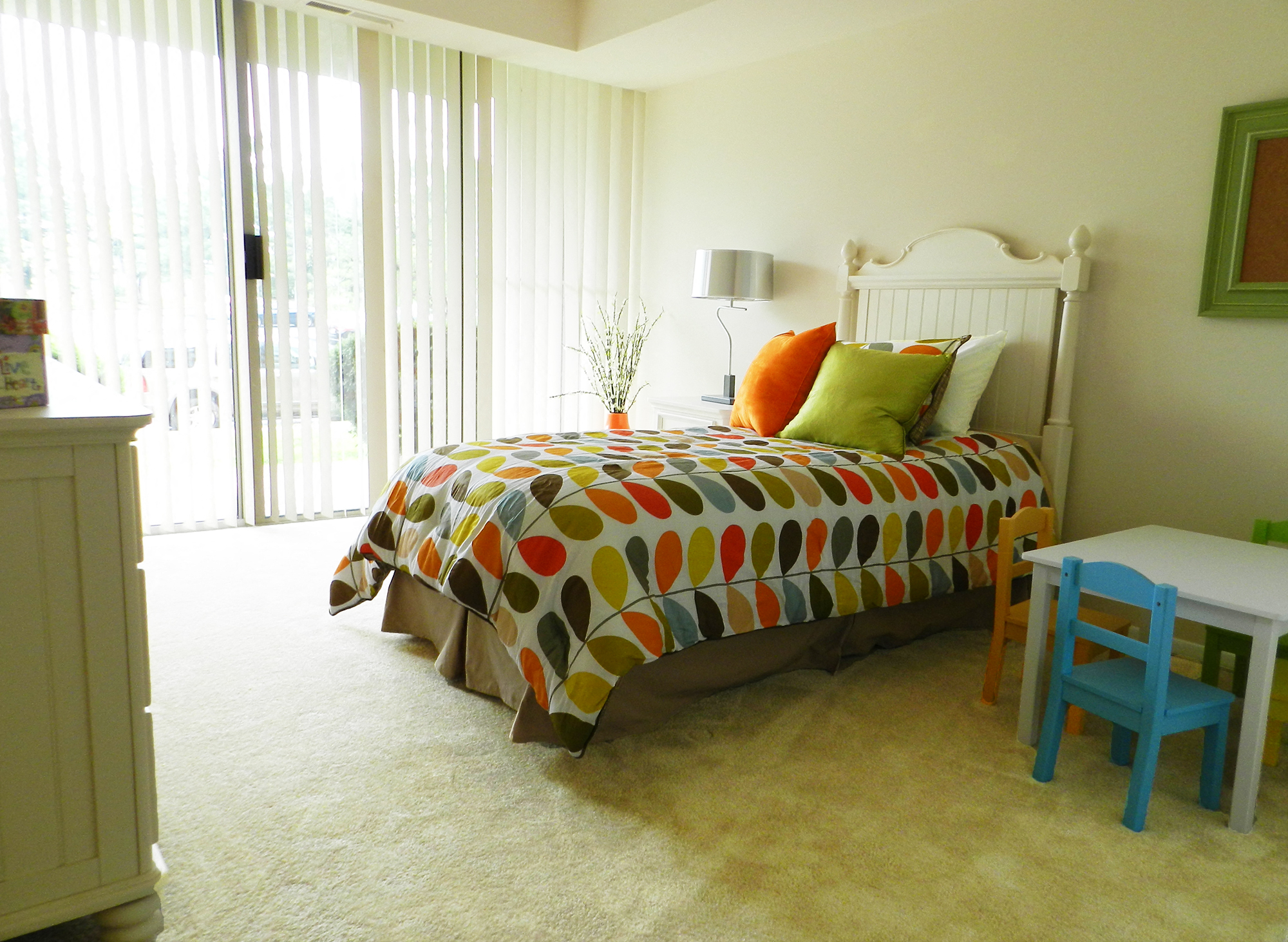 Bedroom at Wellesley House Apartments, Parkville, Maryland