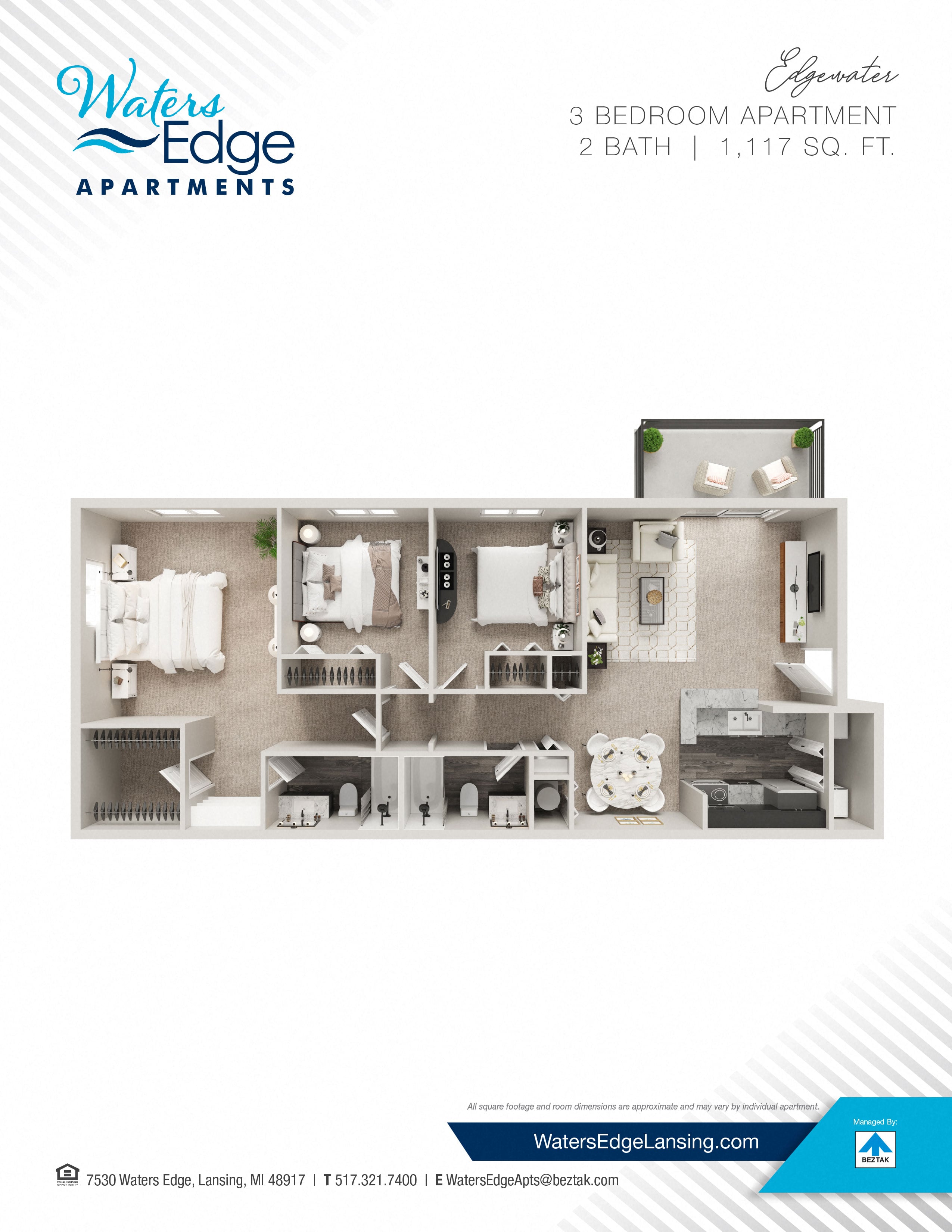 Edgewater floor plan