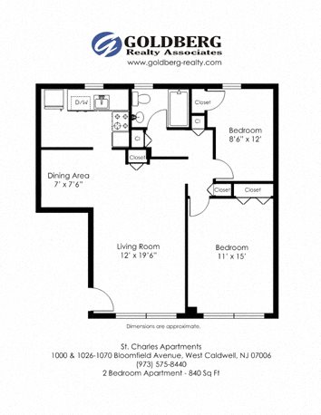 St Charles Apartments - Two Bedroom