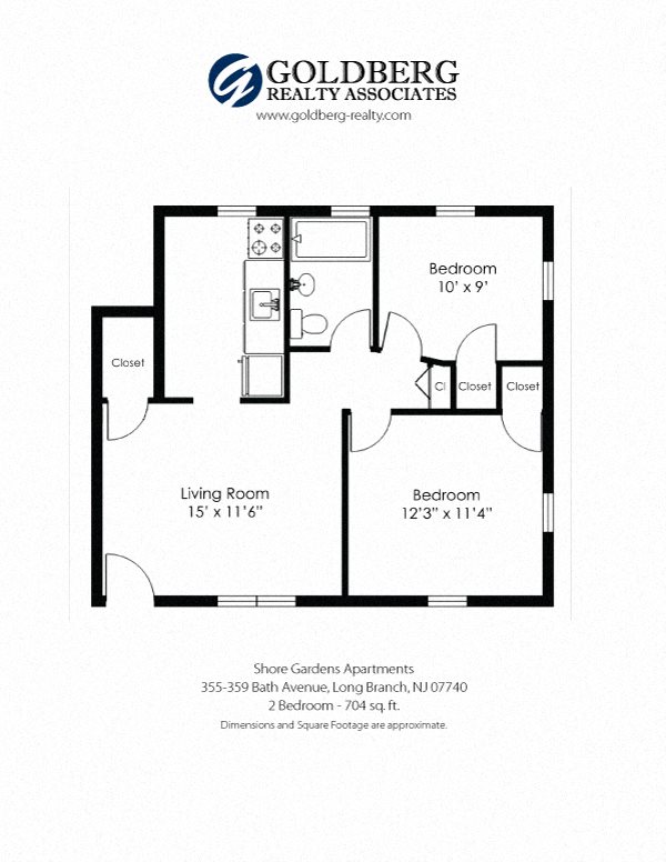 Shore Gardens - Two Bedroom