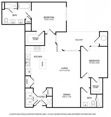 The Chandler Floorplan Image