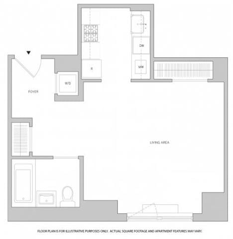 Studio 3 Floorplan Image