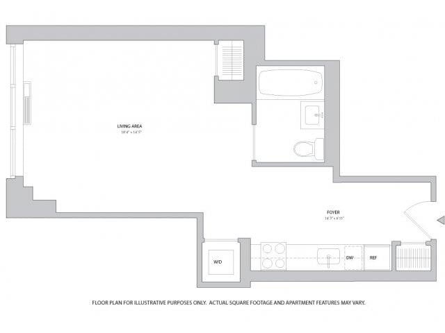 Studio1 Floorplan Image