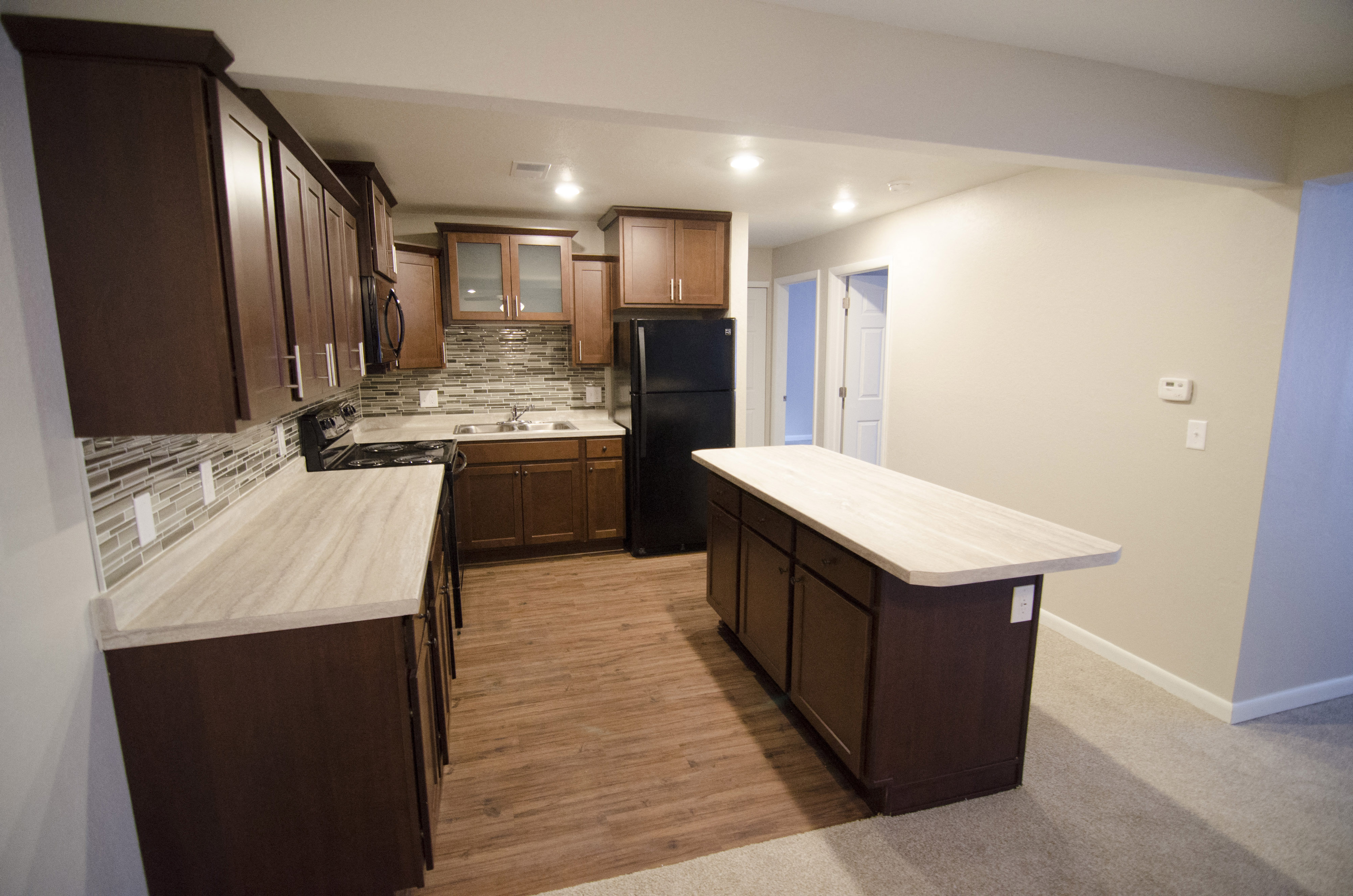 Gourmet kitchen at Alpine Slopes Apartments near Grand Rapids, MI