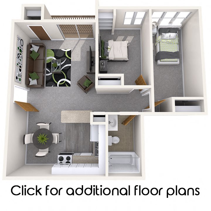 Floor Plans Of Haslett Arms Apartments In East Lansing Mi