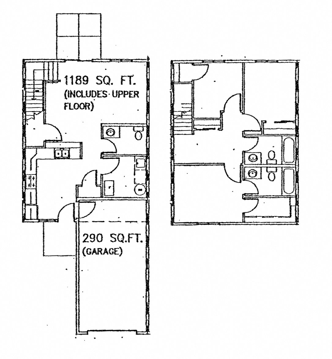 Floor Plans of Thornbury Way Apartments in Council Bluffs, IA