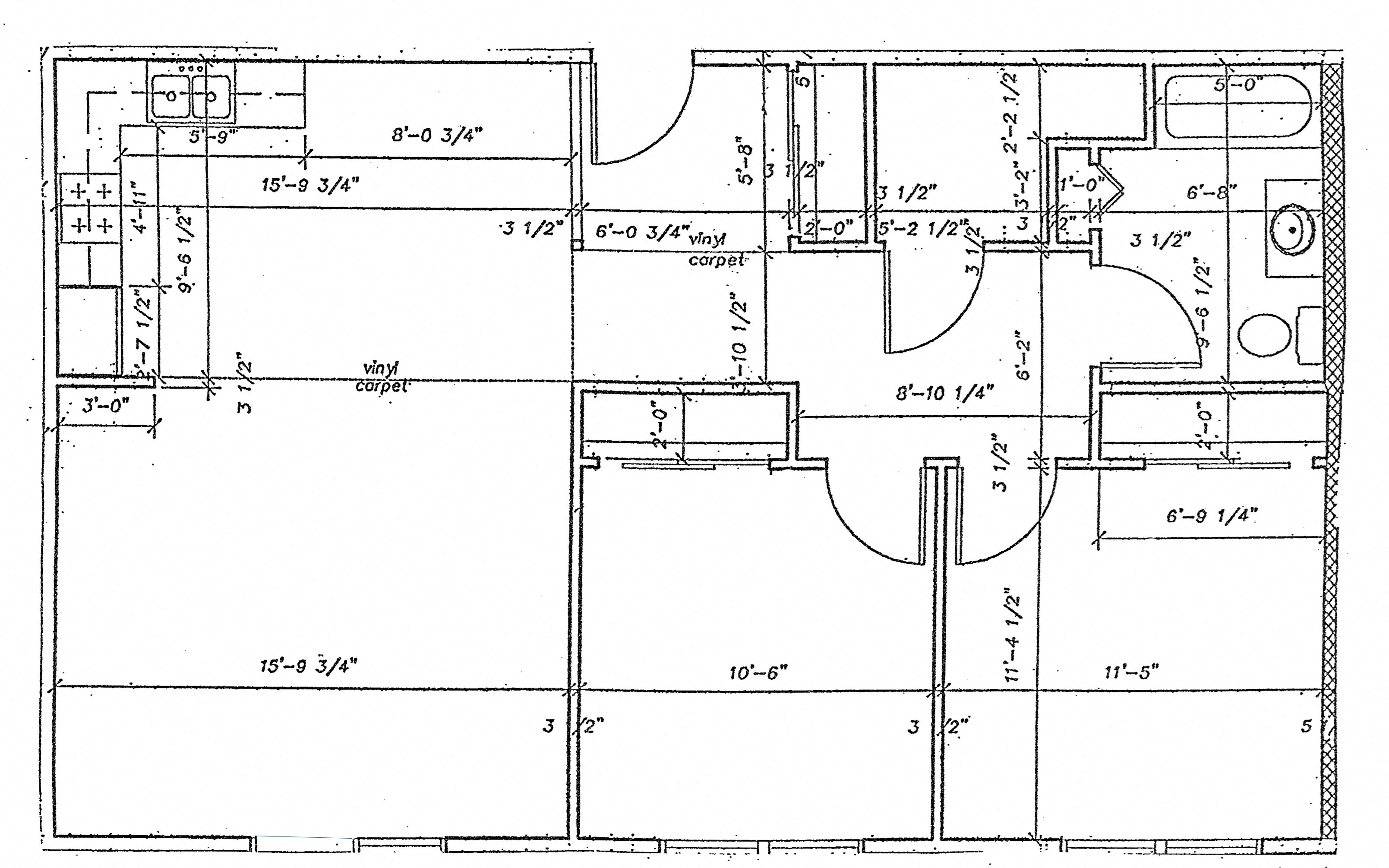 Floor Plans of Winngate Village in Forest City, IA