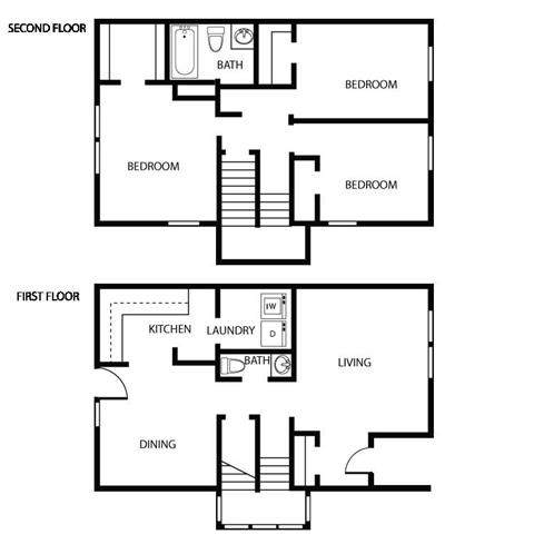 Suite A Floorplan