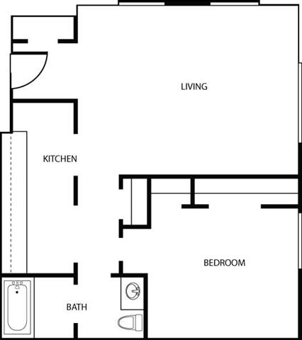 Suite A Floorplan