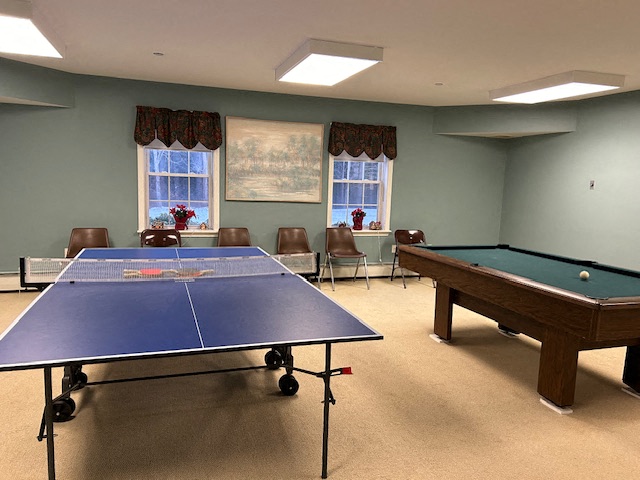 Billiards room