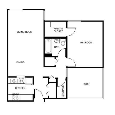 Suite A Floorplan
