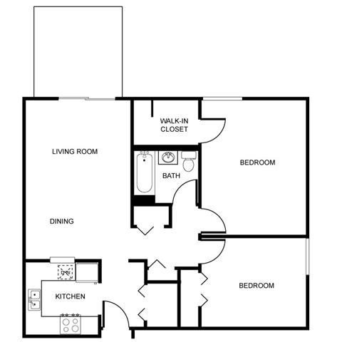 Suite A Floorplan