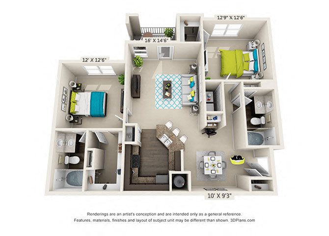 Hawthorne-at-Concord-B1_New Hawthorne-at-Concord-B1_2 bedroom 2 bath
