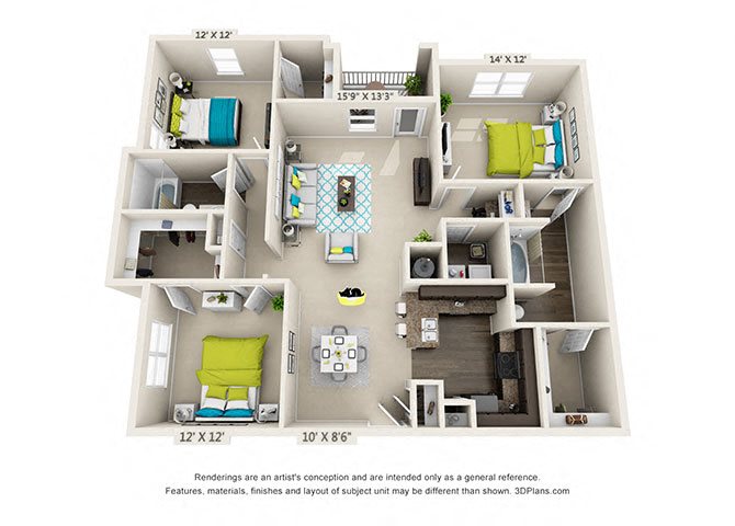 Hawthorne-at-Concord-C1_New Hawthorne-at-Concord-C1_3 bedroom 2 bath