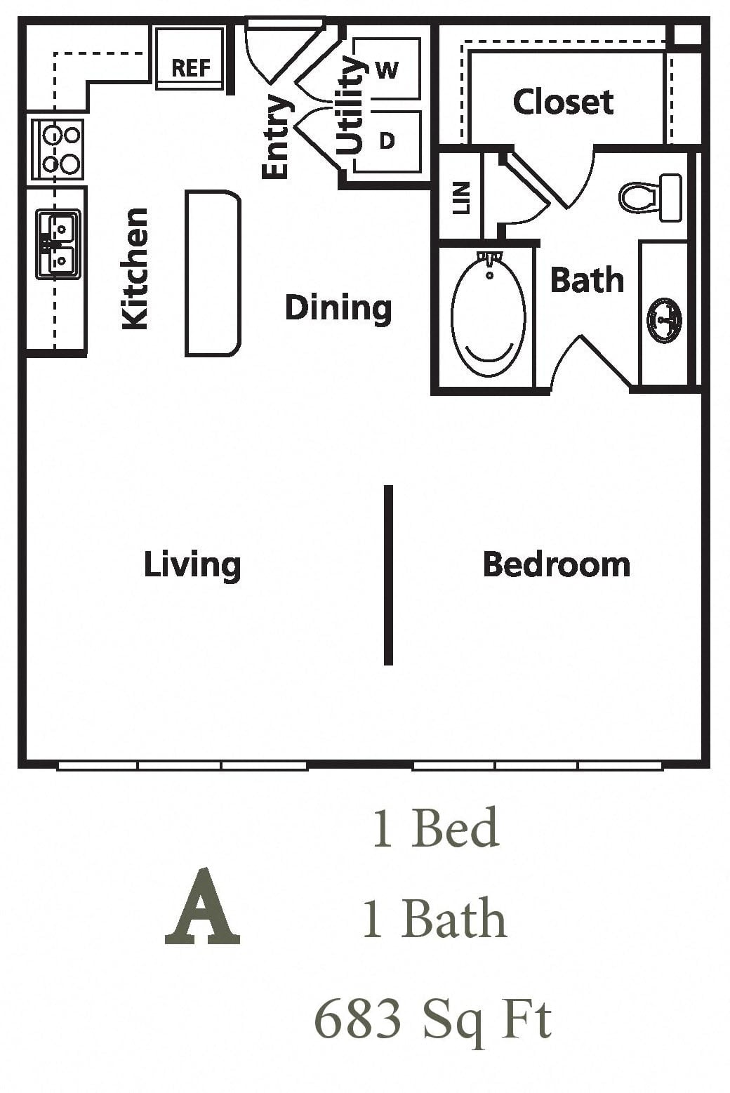 Suite A Floorplan