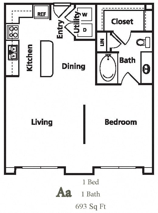 Suite A Floorplan