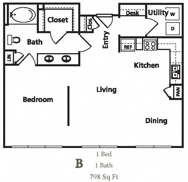 Suite A Floorplan