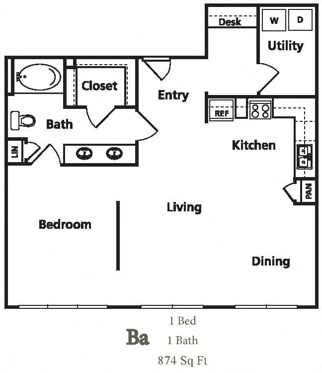 Suite A Floorplan