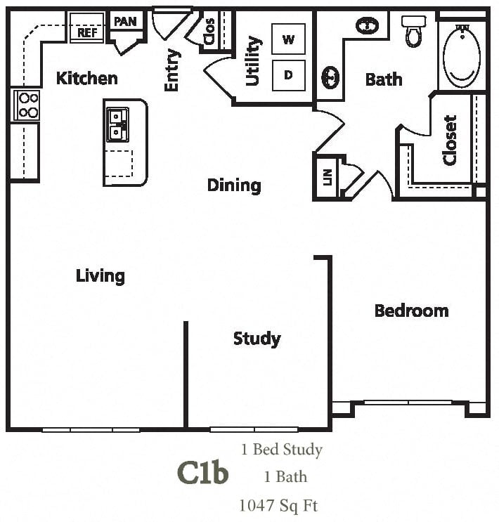 Suite A Floorplan