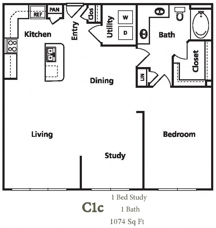 Suite A Floorplan