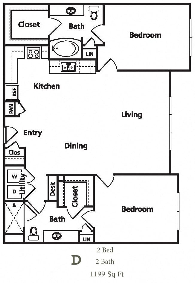 Suite A Floorplan