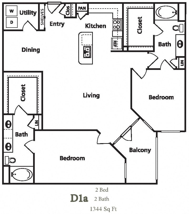 Suite A Floorplan