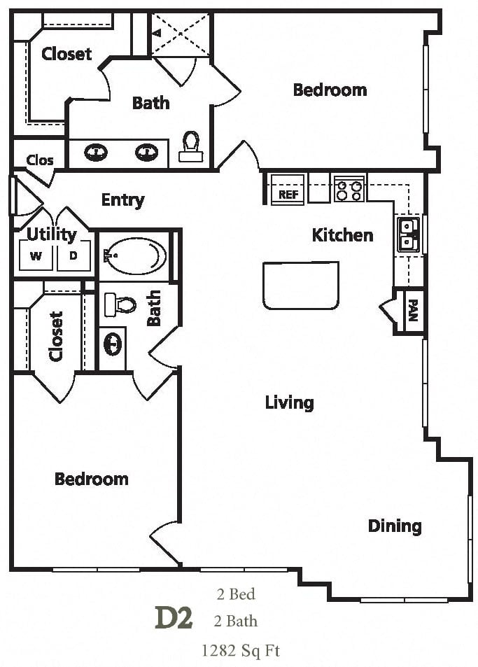 Suite A Floorplan