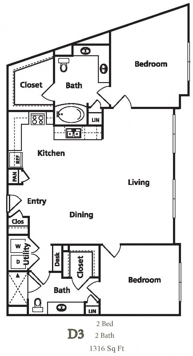 Suite A Floorplan