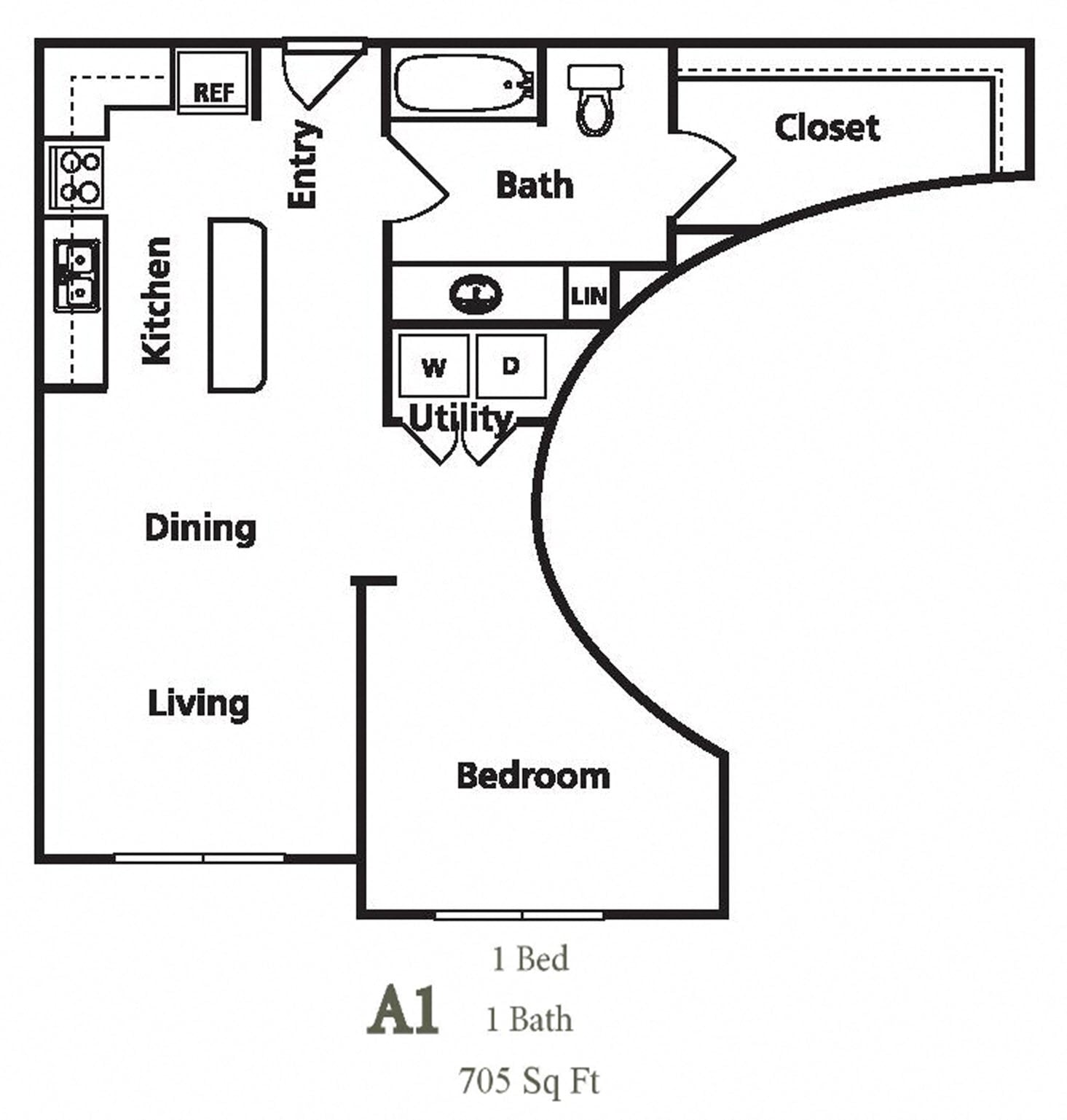 Suite A Floorplan