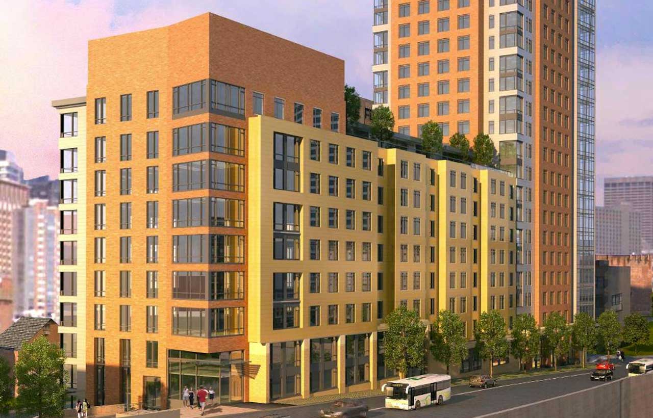 Architectural rendering.