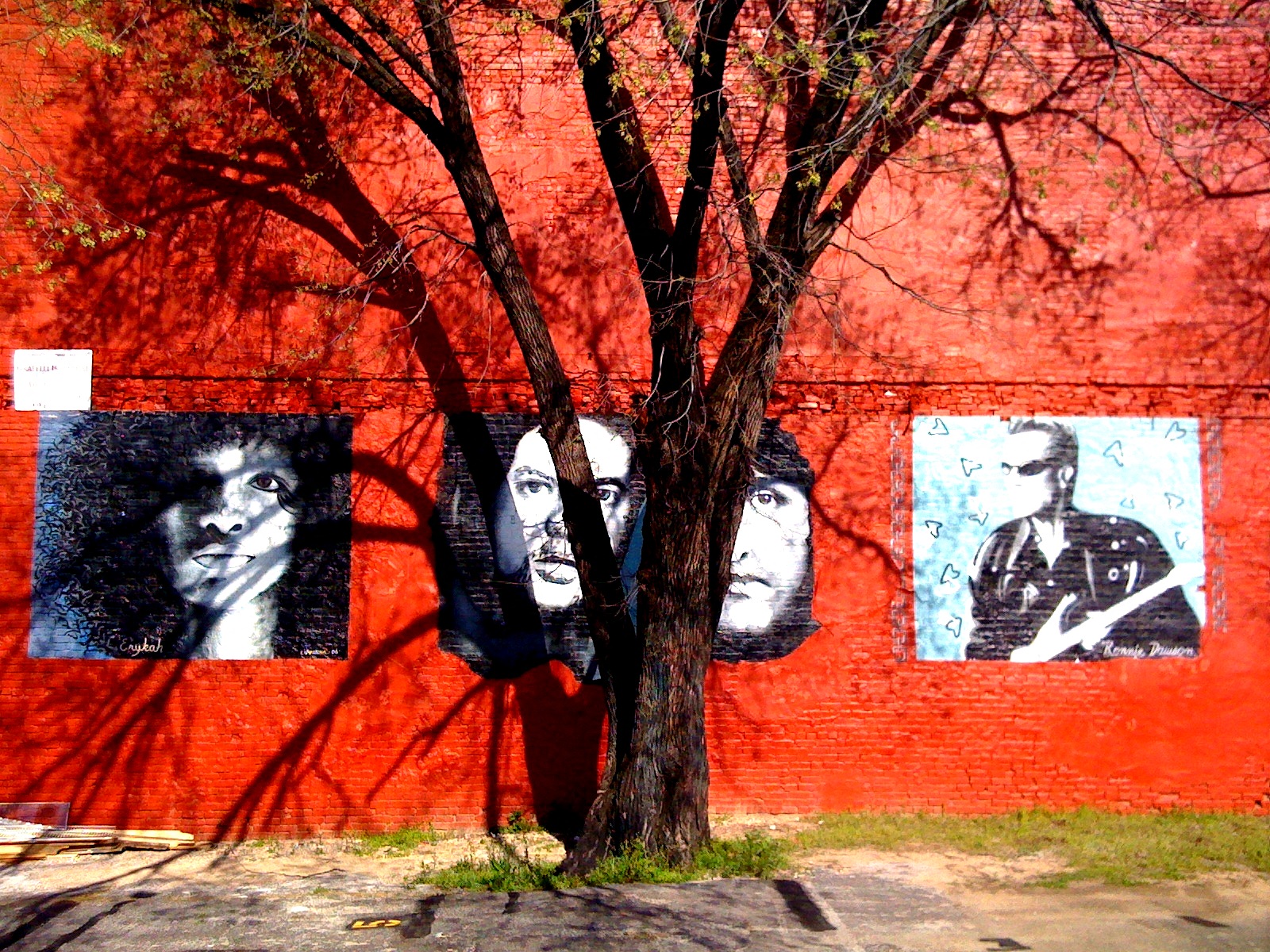 Deep Ellum Mural at 3333 Elm Street Lofts in Deep Ellum, Dallas, TX