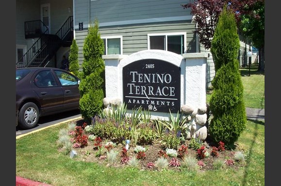 Tenino Terrace Signage